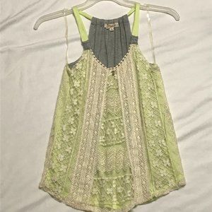 Rewind Spaghetti Strap Tank Top